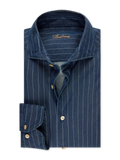 Randig Denimskjorta